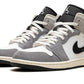 Air Jordan 1 Mid Craft White Cement Grey Black