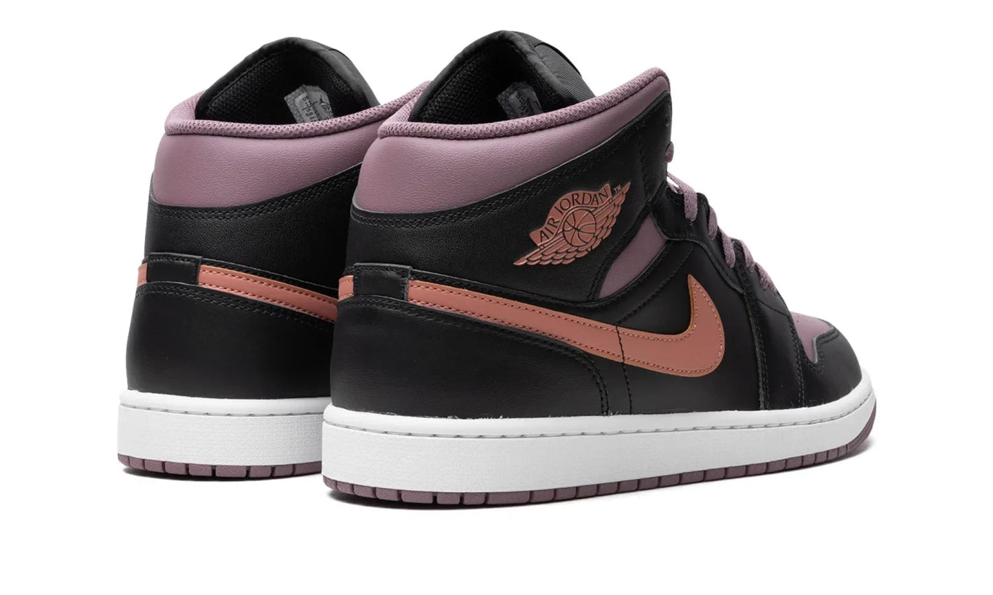 Air Jordan 1 Mid Black Sky J Mauve