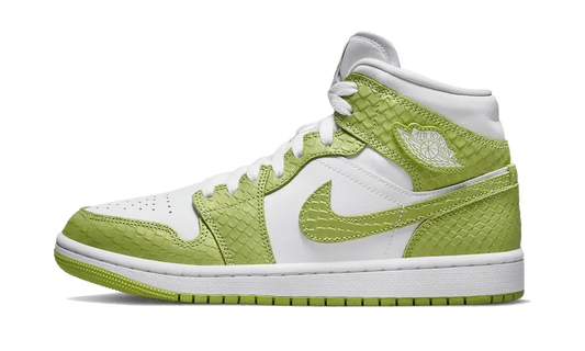 Air Jordan 1 Mid Green Python (W)