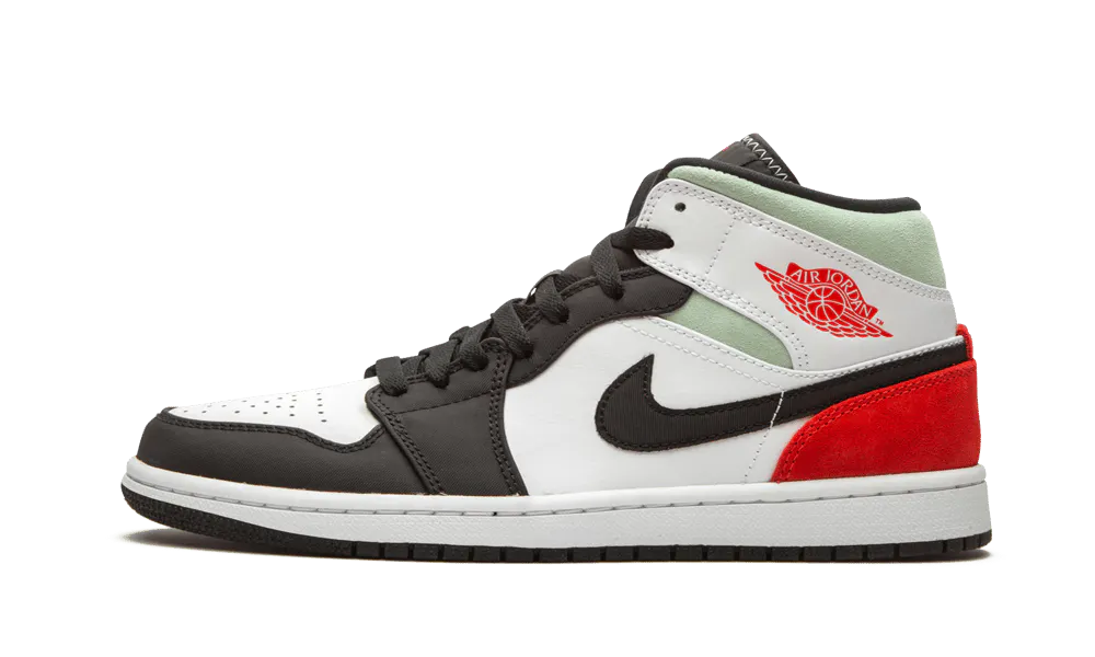 Air Jordan 1 Mid Union Black Toe