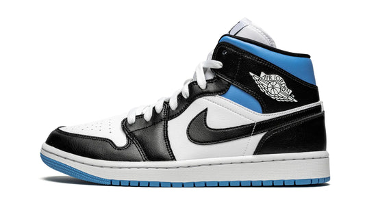 Air Jordan 1 Mid University Black White (W)