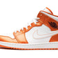 Air Jordan 1 Mid Electro Orange