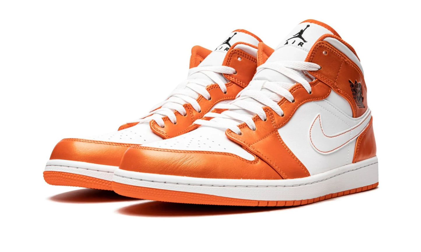Air Jordan 1 Mid Electro Orange