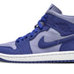 Air Jordan 1 Mid Iron Purple Deep Royal (W)