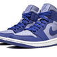 Air Jordan 1 Mid Iron Purple Deep Royal (W)