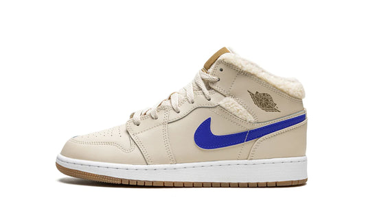 Air Jordan 1 Mid Fleece Pearl White (GS)