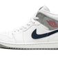 Air Jordan 1 Mid Paris White