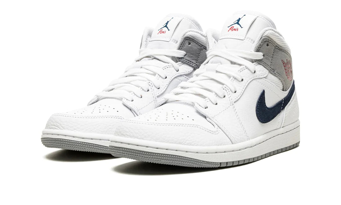 Air Jordan 1 Mid Paris White