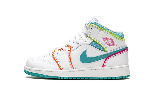 Air Jordan 1 Mid Multi Knit (GS)