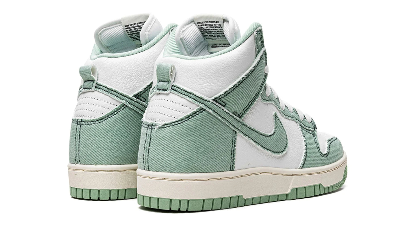 Nike Dunk High 1985 Enamel Green Denim (W)