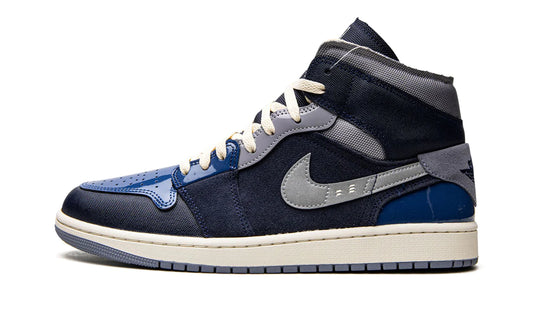 Air Jordan 1 Mid Craft Inside Out Obsidian