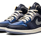 Air Jordan 1 Mid Craft Inside Out Obsidian