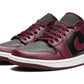 Air Jordan 1 Low Black Maroon (W)