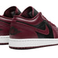 Air Jordan 1 Low Black Maroon (W)