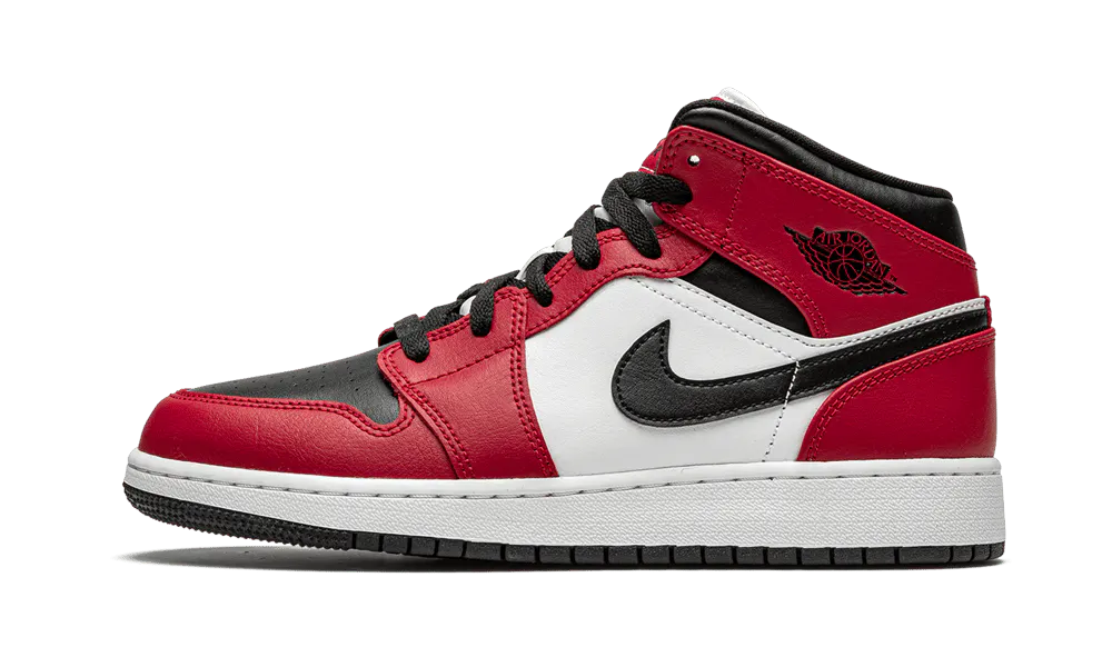 Air Jordan 1 Mid Chicago Black Toe (GS)