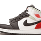 Air Jordan 1 Mid White Black Red Spruce (GS)
