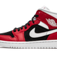 Air Jordan 1 Mid Gym Red Black (W)