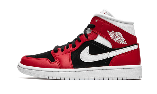 Air Jordan 1 Mid Gym Red Black (W)