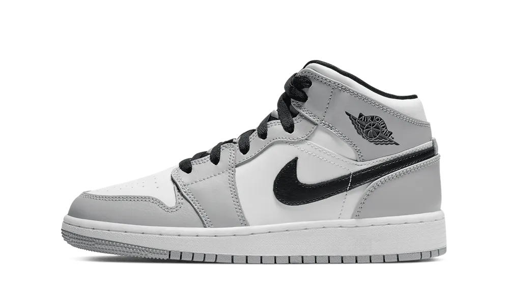 Air Jordan 1 Mid Light Smoke Grey (GS)