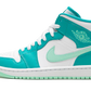 Air Jordan 1 Mid Island Green (W)