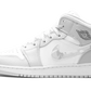 Air Jordan 1 Mid Grey Camo (GS)