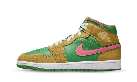 Air Jordan 1 Mid Wheat Watermelon