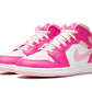 Air Jordan 1 Mid Fierce Pink (GS)