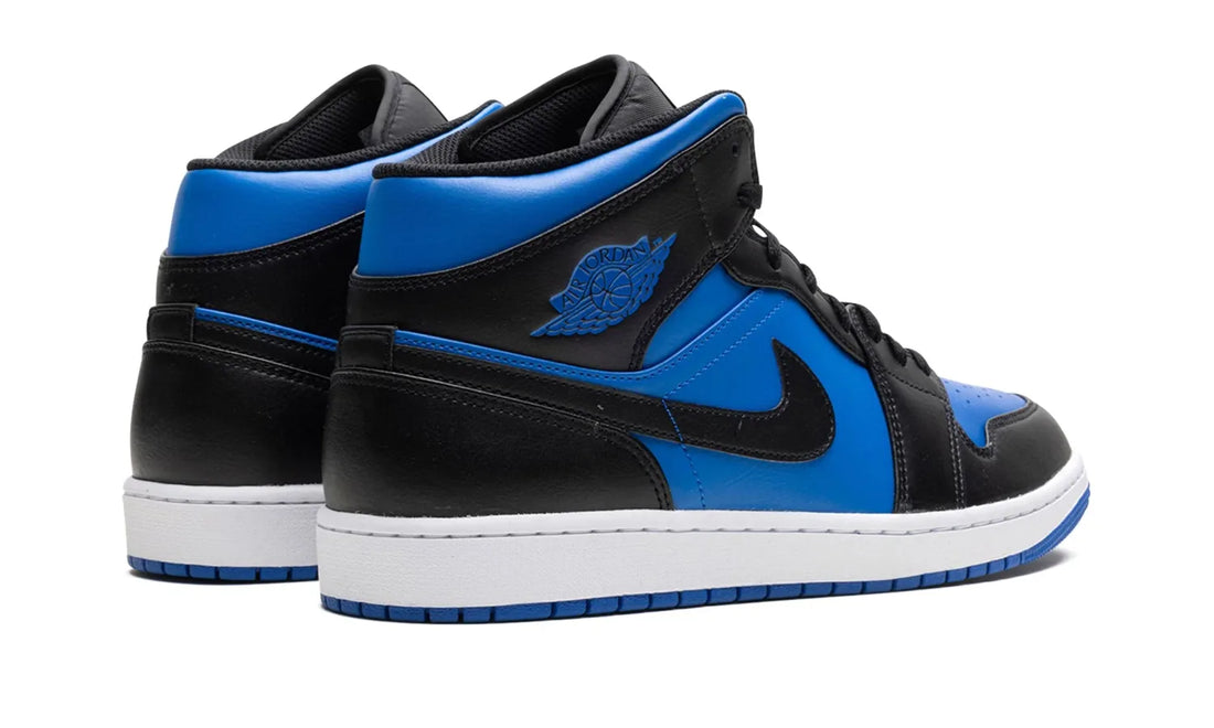 Air Jordan 1 Mid Black Royal Metallic
