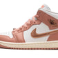 Air Jordan 1 Mid Red Stardust (W)
