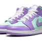 Air Jordan 1 Mid Purple Aqua (GS)