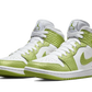 Air Jordan 1 Mid Green Python (W)
