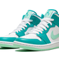 Air Jordan 1 Mid Island Green (W)