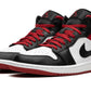 Air Jordan 1 Mid Gym Red Black Toe (2023)