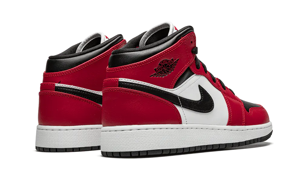 Air Jordan 1 Mid Chicago Black Toe (GS)