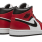 Air Jordan 1 Mid Chicago Toe