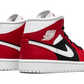 Air Jordan 1 Mid Gym Red Black (W)