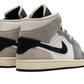 Air Jordan 1 Mid Craft White Cement Grey Black
