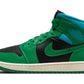Air Jordan 1 Mid Lucky Green Aquatone (W)