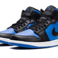 Air Jordan 1 Mid Black Royal Metallic