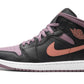 Air Jordan 1 Mid Black Sky J Mauve