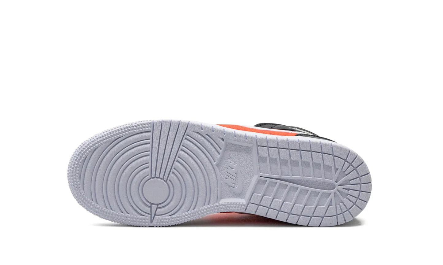 Air Jordan 1 Mid White Black Infrared (GS)