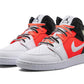 Air Jordan 1 Mid White Black Infrared (GS)