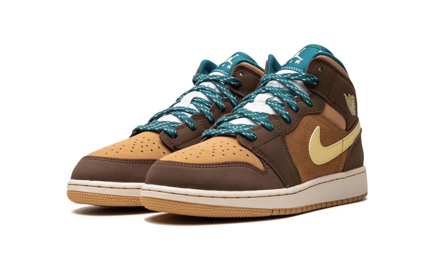 Air Jordan 1 Mid Cacao Wow (GS)