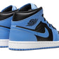 Air Jordan 1 Mid University Blue