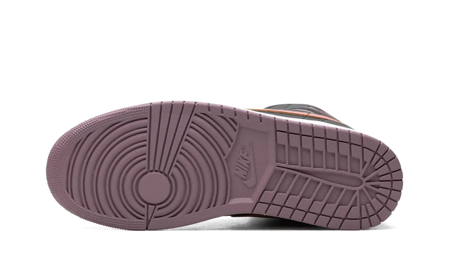 Air Jordan 1 Mid Black Sky J Mauve