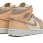 Air Jordan 1 Mid Canvas Khaki (W)