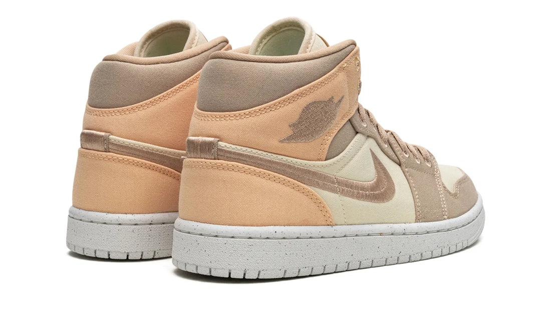 Air Jordan 1 Mid Canvas Khaki (W)