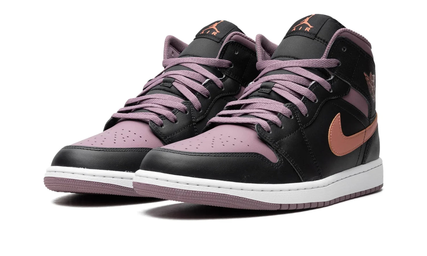 Air Jordan 1 Mid Black Sky J Mauve