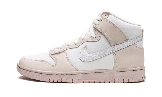 Nike Dunk High Cracked Leather Swoosh