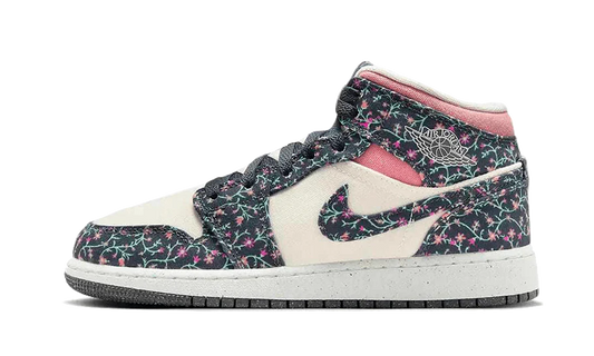 Air Jordan 1 Mid SE Floral (GS)